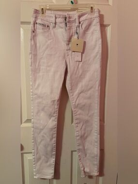 NWT Calvin Klein White High Rise Skinny Jeans Sz 28R